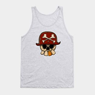 Captain Skull Tank Top